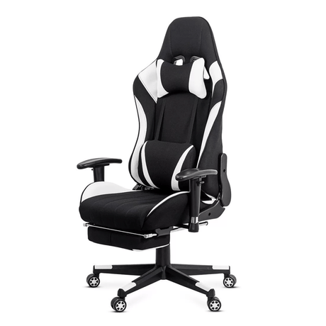 Scaun gaming stofa relaxare mecanism balans OFF296 Bullmax