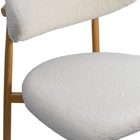 Scaun dining stofa buretat cadru metalic natur BUC283 Cushy