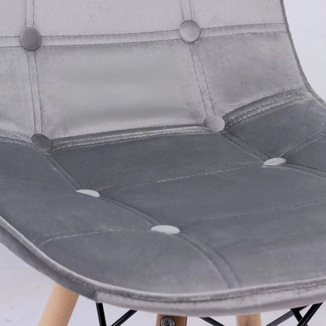 Scaun living catifea buretat cadru lemn fag BUC232V Mellow