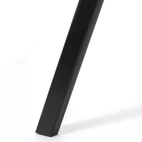 Scaun living catifea buretat cadru metalic negru BUC248 Roi