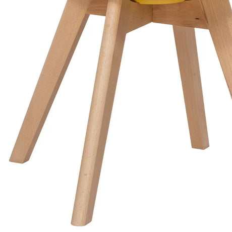 Scaun living piele buretat cadru lemn fag BUC242 Greenland