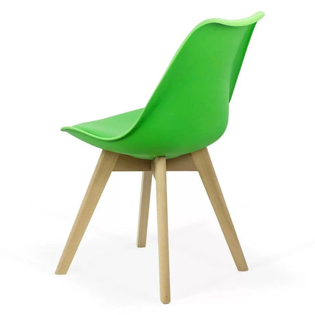 Scaun living piele buretat cadru lemn fag BUC242 Greenland