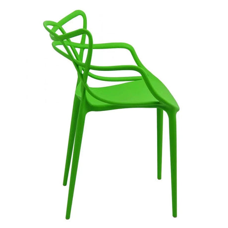 Scaun plastic terasa cadru fix stivuibil HRC599 Barex