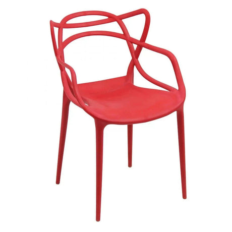 Scaun plastic terasa cadru fix stivuibil HRC599 Barex