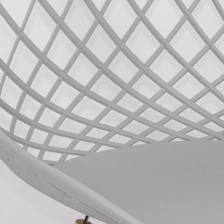 Scaun terasa sezut plastic picioare lemn BUC220 Aircloud