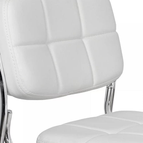 Scaun asteptare piele cadru cromat HRC608 Conference Pro