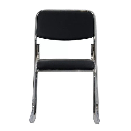 Scaun conferinta piele cadru suprapozabil HRC604 Lightex