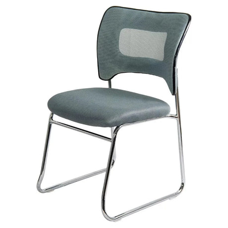 Scaun vizitatori stofa cadru cromat fix HRC613F Amber