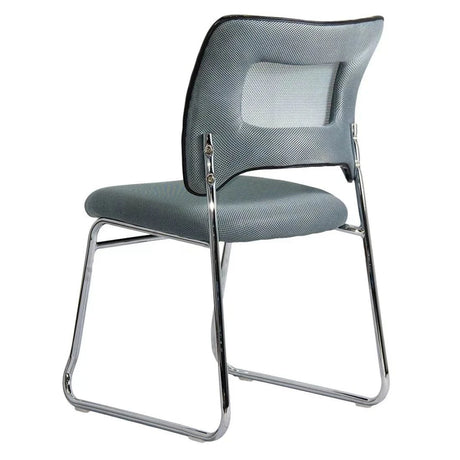 Scaun vizitatori stofa cadru cromat fix HRC613F Amber