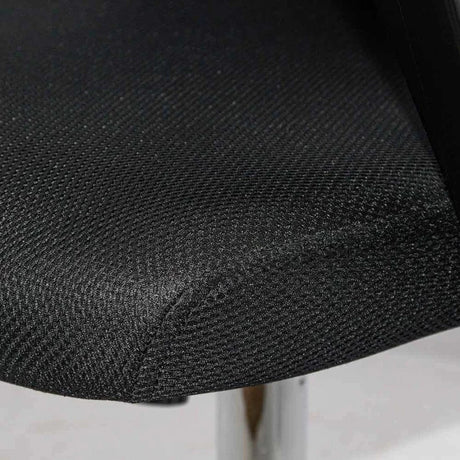 Scaun birou compact stofa sezut buretat spatar plasa OFF624M Aero Flux NEGRU