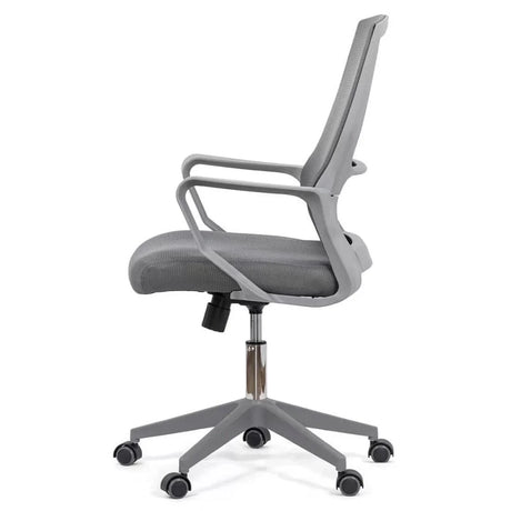 Scaun birou compact stofa sezut buretat spatar plasa OFF631 Pro Lab