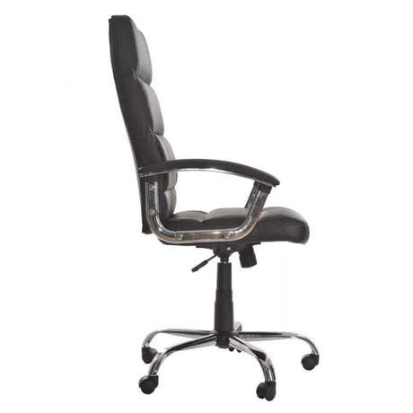 Scaun birou executiv piele mecanism balans OFF618 Maximus NEGRU