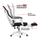 Scaun birou executiv stofa relaxare rabatabil 130 grade OFF424 Essential