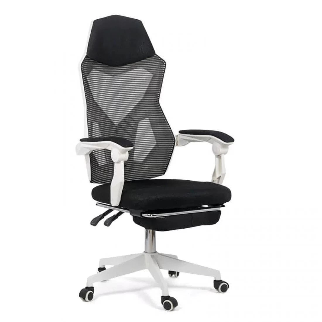 Scaun birou executiv stofa relaxare rabatabil 130 grade OFF424 Essential ALB