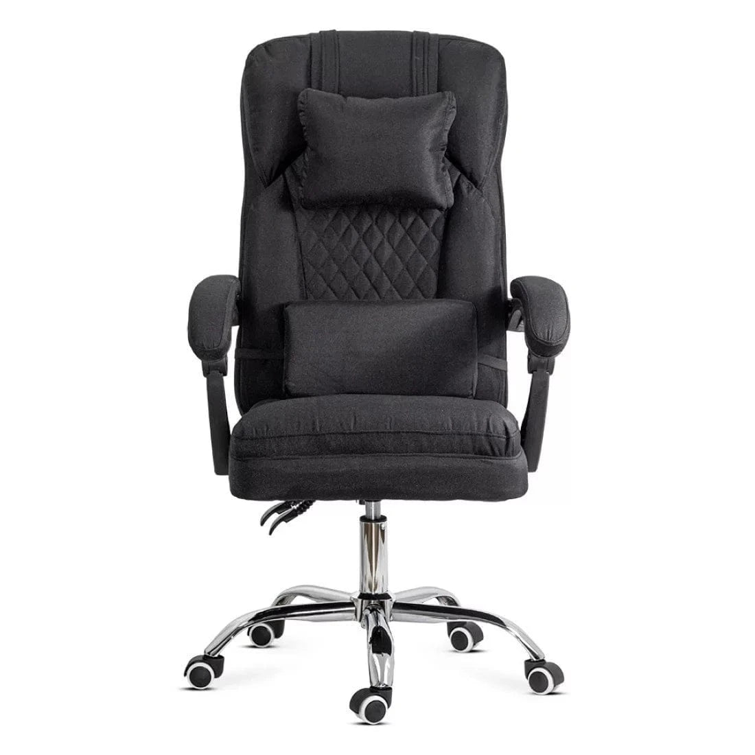Scaun birou masaj stofa perne relaxare rabatabil 135 grade OFF936 Ellis NEGRU