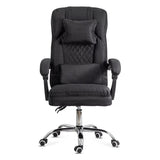 Scaun birou masaj stofa perne relaxare rabatabil 135 grade OFF936 Ellis NEGRU