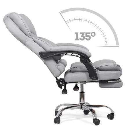 Scaun birou piele perne relaxare OFF415 Relax Joy
