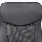 Scaun birou piele stofa sezut buretat spatar plasa reglabil OFF906 Aero Spring NEGRU