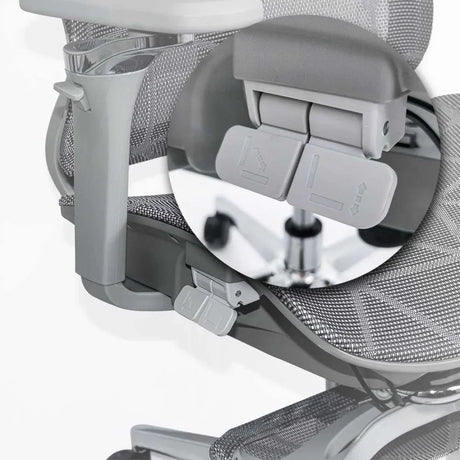 Scaun birou plasa reglaje confort lux SYYT9520 Astro GRI DESCHIS