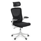 Scaun birou stofa brate rabatabile sistem balans OFF336 Glow NEGRU