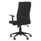 Scaun birou stofa compact mecanism balans OFF707 Vicenza Studio NEGRU