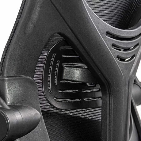 Scaun birou stofa sezut buretat spatar plasa brate rabatabile OFF635 Aero Biz NEGRU