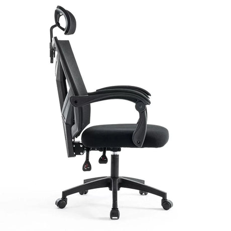 Scaun birou stofa sezut buretat spatar plasa OFF434 Arrow NEGRU