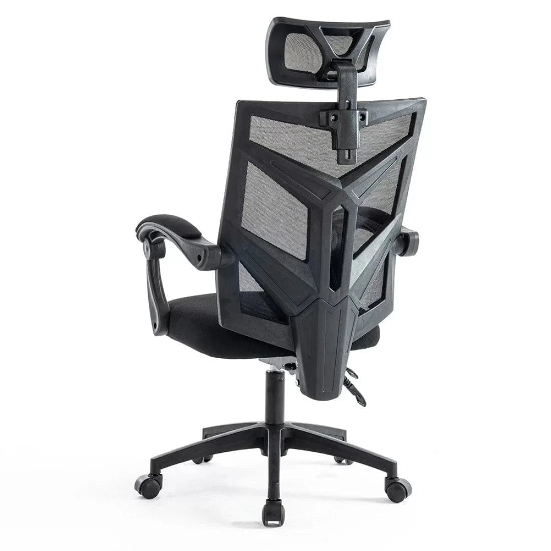 Scaun birou stofa sezut buretat spatar plasa OFF434 Arrow NEGRU