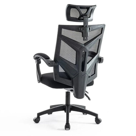 Scaun birou stofa sezut buretat spatar plasa OFF434 Arrow NEGRU
