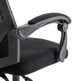 Scaun birou stofa sezut buretat spatar plasa OFF434 Arrow NEGRU