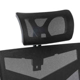 Scaun birou stofa sezut buretat spatar plasa OFF434 Arrow NEGRU
