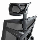 Scaun birou stofa sezut buretat spatar plasa OFF434 Arrow NEGRU