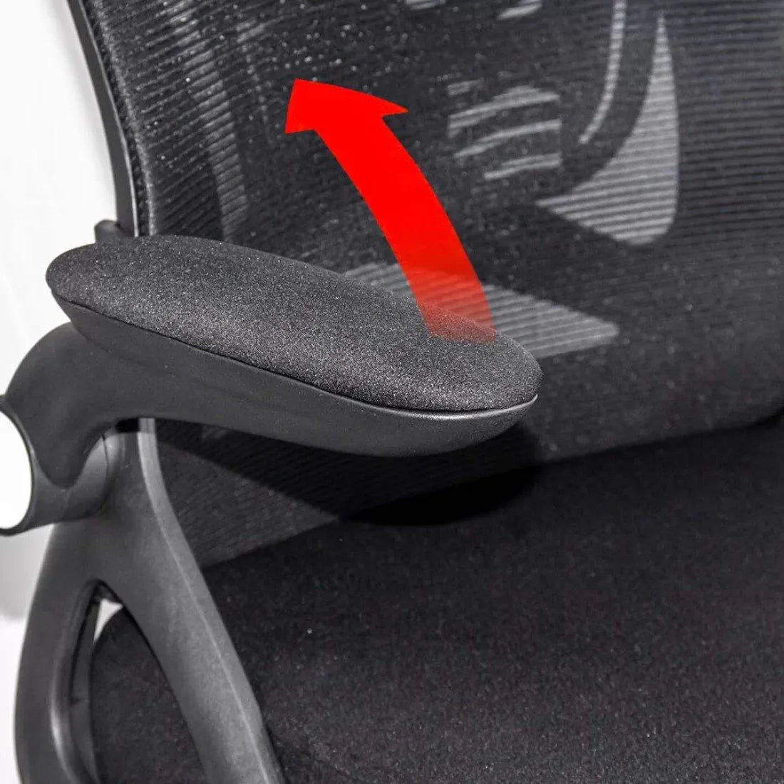 Scaun birou tehnic stofa inel suport picioare OFF650 Tekie NEGRU