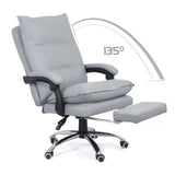 Scaun de birou extensibil reclinabil 135 grade piele OFF419 Ocean Sail