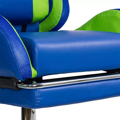 Scaun gaming multicolor piele rabatabil led RGB OFF298 Anime