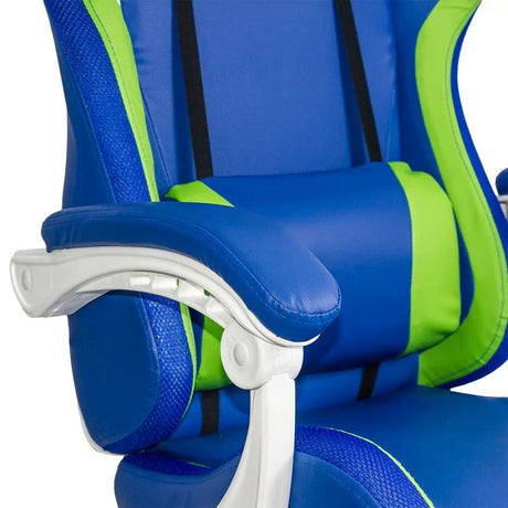 Scaun gaming multicolor piele rabatabil led RGB OFF298 Anime