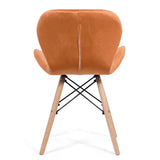 Scaun living catifea buretat cadru lemn fag BUC241V Flare