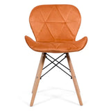 Scaun living catifea buretat cadru lemn fag BUC241V Flare