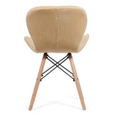Scaun living catifea buretat cadru lemn fag BUC241V Flare