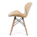 Scaun living catifea buretat cadru lemn fag BUC241V Flare