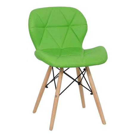 Scaun living piele buretat cadru lemn fag BUC 241 Lotus