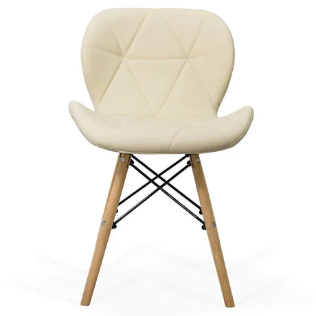 Scaun living piele buretat cadru lemn fag BUC 241 Lotus