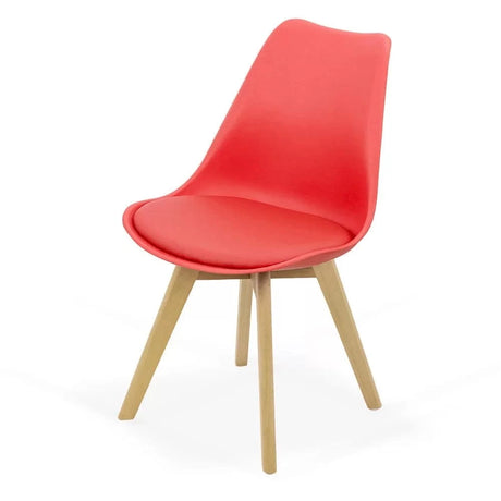 Scaun living piele buretat cadru lemn fag BUC242 Greenland