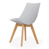Scaun living piele buretat cadru lemn fag BUC245 Penthouse
