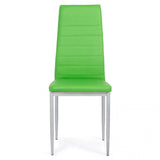 Scaun living piele buretat cadru metalic gri BUC263 Trendy