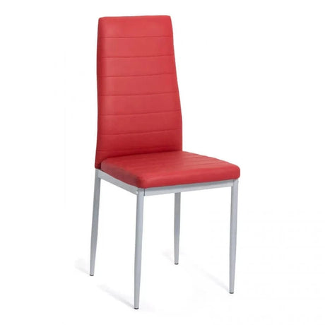 Scaun living piele buretat cadru metalic gri BUC263 Trendy VISINIU