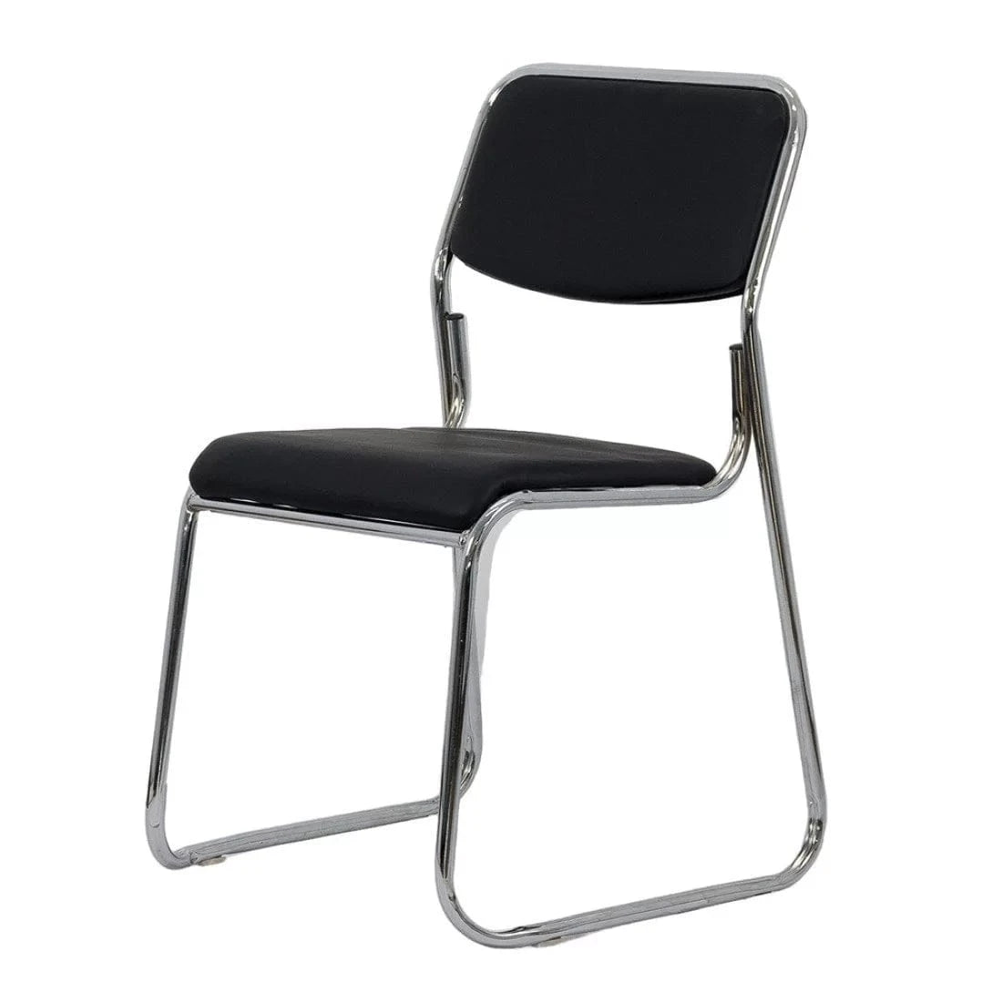 Scaun conferinta piele cadru suprapozabil HRC604 Lightex