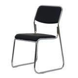 Scaun conferinta piele cadru suprapozabil HRC604 Lightex