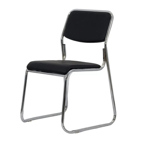 Scaun conferinta piele cadru suprapozabil HRC604 Lightex