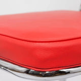 Scaun pliabil piele cadru cromat HRC607 Business Sense